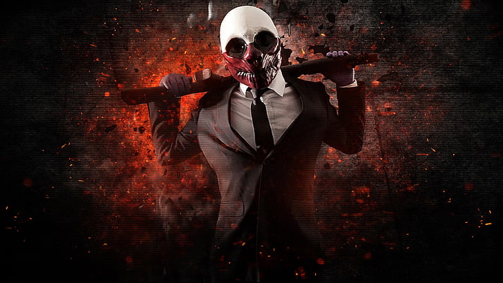 video games, Payday 2, HD wallpaper