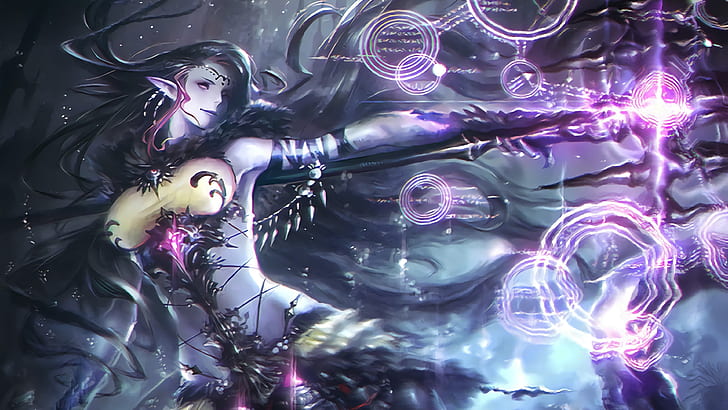Shadowverse, anime, Queen of the Dread Sea, HD wallpaper