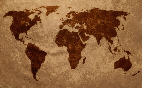 1920x1200, arte digitale, Terra, Mappa, mappa del mondo, mappa del mondo 4k, Sfondo HD HD wallpaper