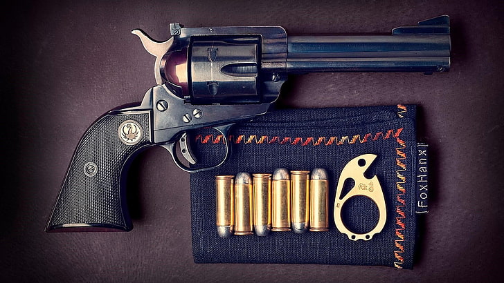weapon, gun, firearm, trigger, revolver, gun accessory, handgun, bullet, HD wallpaper