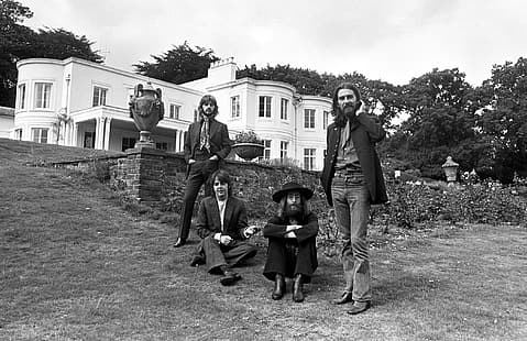 The Beatles, John Lennon, George Harrison, Ringo Starr, Paul McCartney, Wallpaper HD HD wallpaper
