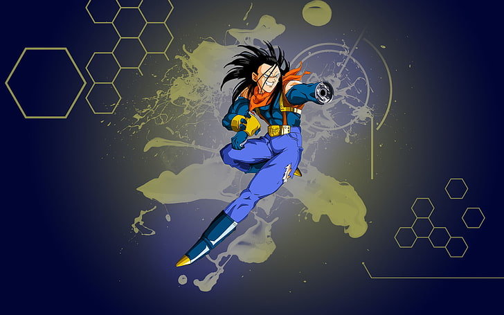 Dragon Ball, Dragon Ball GT, Android 17 (Dragon Ball), Super Android 17 (Dragon Ball), HD tapet