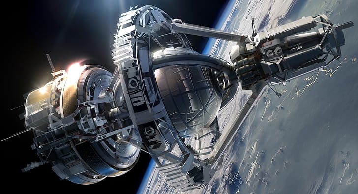 Movie, Ender's Game, Space Station, HD wallpaper