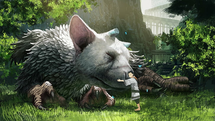 Gra wideo, The Last Guardian, Trico (The Last Guardian), Tapety HD
