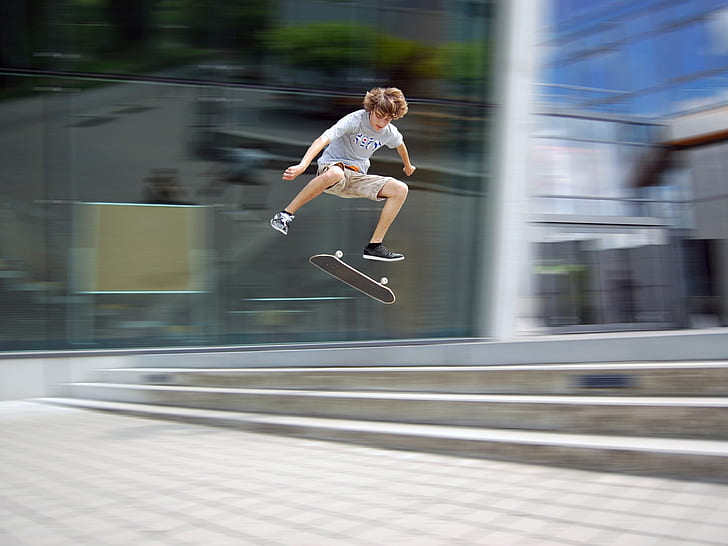 Skateboard HD, olahraga, skateboard, Wallpaper HD