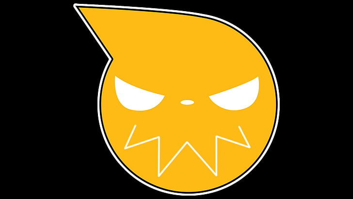 yellow emoji illustration, Anime, Soul Eater, HD wallpaper