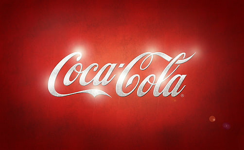logo coca cola, Wallpaper HD HD wallpaper