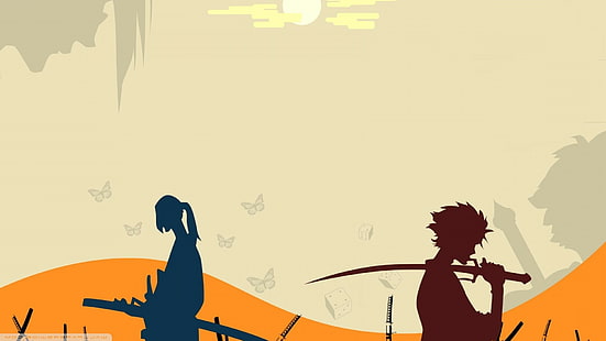 samurai champloo samurai, HD wallpaper HD wallpaper