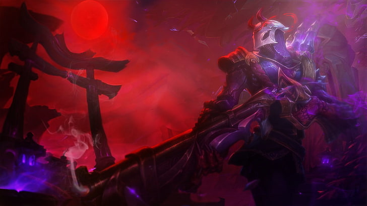 Blood Moon (Liga der Legenden), Jhin, Liga der Legenden, HD-Hintergrundbild