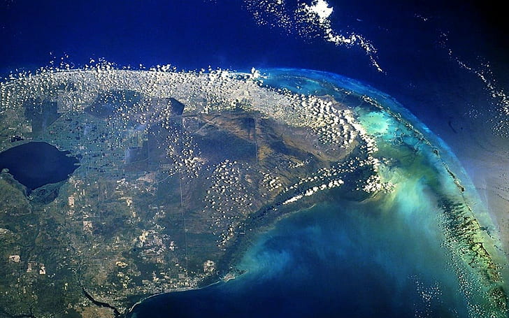 فلوريدا إيفرجليدز ، فلوريدا ، إيفرجليدز ، الفضاء والكوكب، خلفية HD