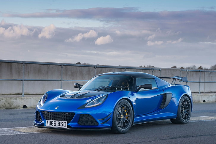 Lotus, Lotus Exige, Blue Car, Автомобиль, Lotus Cars, Спортивный Автомобиль, Суперкар, Автомобиль, HD обои