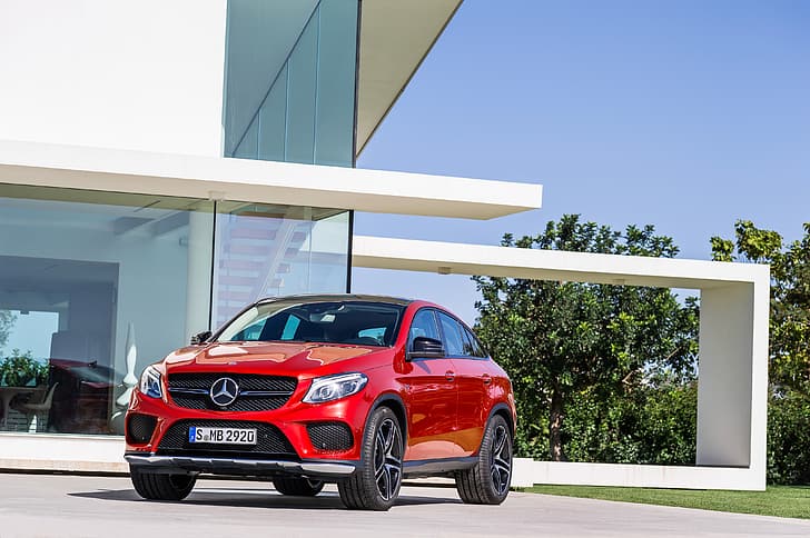 Mercedes-Benz, Mercedes, AMG, Coupe, C292, GLE-Class, HD тапет