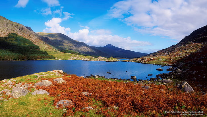 Schwarzes Tal, Killarney, Grafschaft Kerry, Irland, Europa, HD-Hintergrundbild