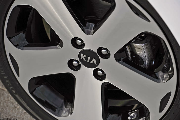 Kia Rio 5-Door, 2011 kia rio5 hatchback, car, HD wallpaper