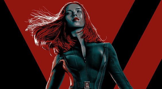 Black Widow - Captain America The Winter Soldier ، ورق جدران لعبة Captain America Winter Soldier ، أفلام ، Captain America، خلفية HD HD wallpaper