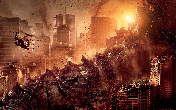 Godzilla, Sfondo HD