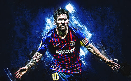  Soccer, Lionel Messi, Argentinian, FC Barcelona, HD wallpaper HD wallpaper