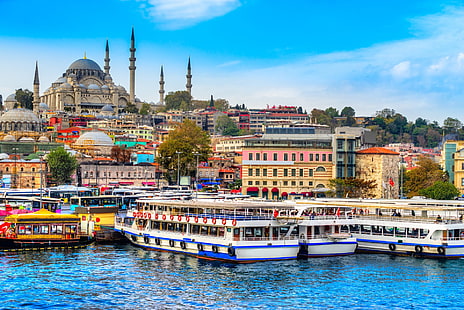 Städer, Istanbul, HD tapet HD wallpaper