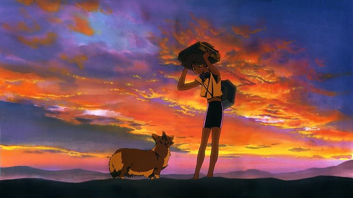 Anime, Cowboy Bebop, Edward (Cowboy Bebop), Ein (Cowboy Bebop), HD-Hintergrundbild