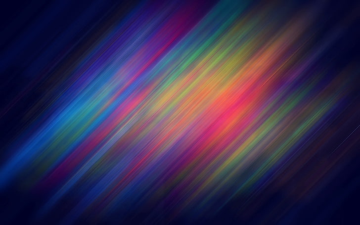rainbow, colorful, cross, lines, HD wallpaper