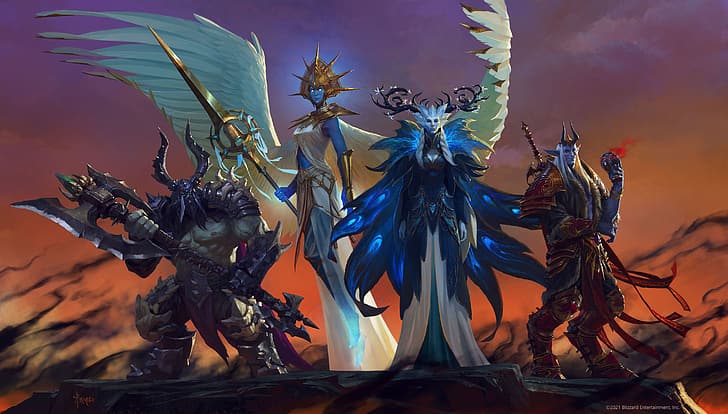 Blizzard Entertainment, World of Warcraft, World of Warcraft: Shadowlands, HD masaüstü duvar kağıdı