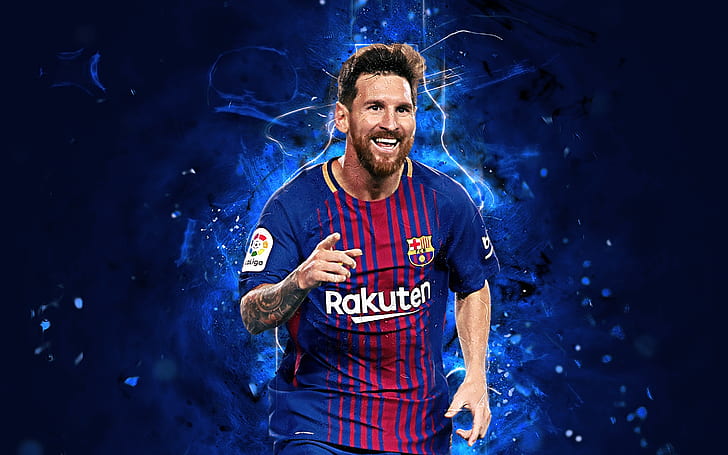 Fußball, Lionel Messi, Argentinier, FC Barcelona, HD-Hintergrundbild