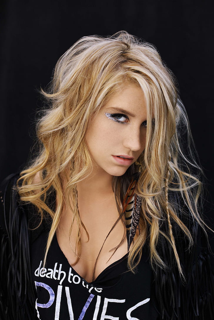 Kesha, penyanyi, wanita, Wallpaper HD, wallpaper seluler