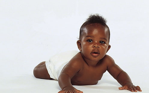 fralda descartável branca, criança, bebê, preto, fralda, HD papel de parede HD wallpaper