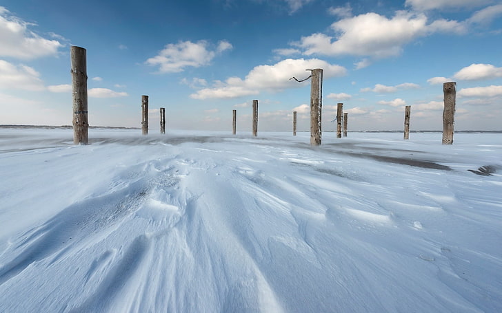 schnee, winter, landschaft, traurig, HD-Hintergrundbild