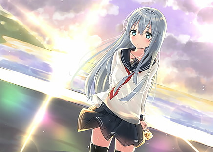 Anime, Kantai-Sammlung, Hibiki (Kancolle), HD-Hintergrundbild HD wallpaper
