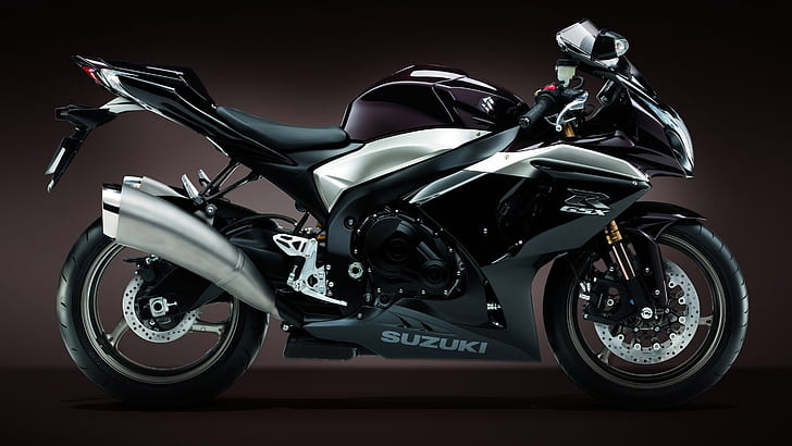 Suzuki Dark Bike, bike, suzuki, dark, HD wallpaper
