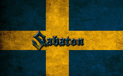 flag, sabaton, swedish, HD wallpaper HD wallpaper