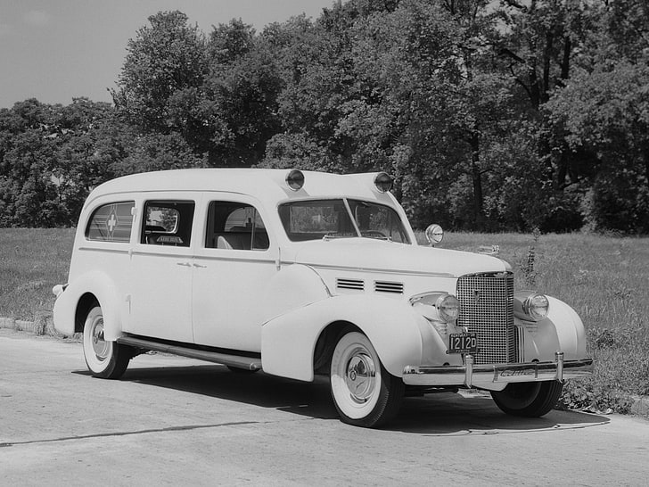 1938, ambulans, cadillac, acil, meteor, retro, 38 38 serisi, stationwagon, v 8, HD masaüstü duvar kağıdı