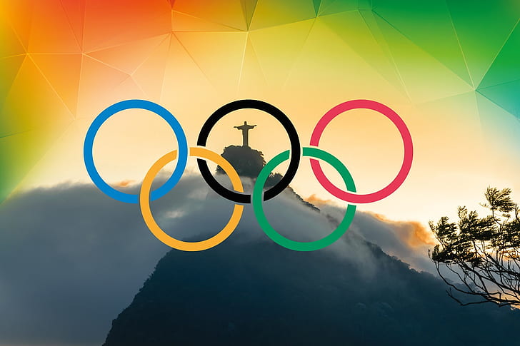 Brasil, Río de Janeiro, los Juegos Olímpicos de verano 2016, Corcovado, Siete maravillas del mundo, Fondo de pantalla HD