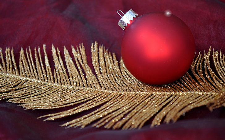 Christmas, Christmas ornaments, HD wallpaper