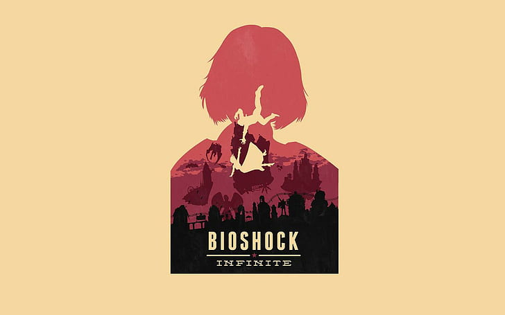BioShock Infinite, videospel, HD tapet