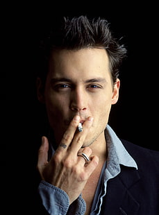 män Johnny Depp skådespelare cigaretter 3098x4200 Människor Skådespelare HD Art, män, Johnny Depp, HD tapet HD wallpaper