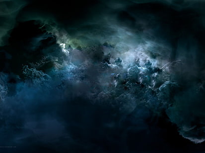 abstracto ، Dark ، Nubes ، Oscuras، خلفية HD HD wallpaper