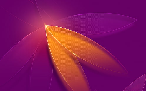 Purple Abstact Flower, fleur, violet, Abstact, Fond d'écran HD HD wallpaper
