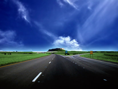 Two way road, Two way road, HD wallpaper HD wallpaper