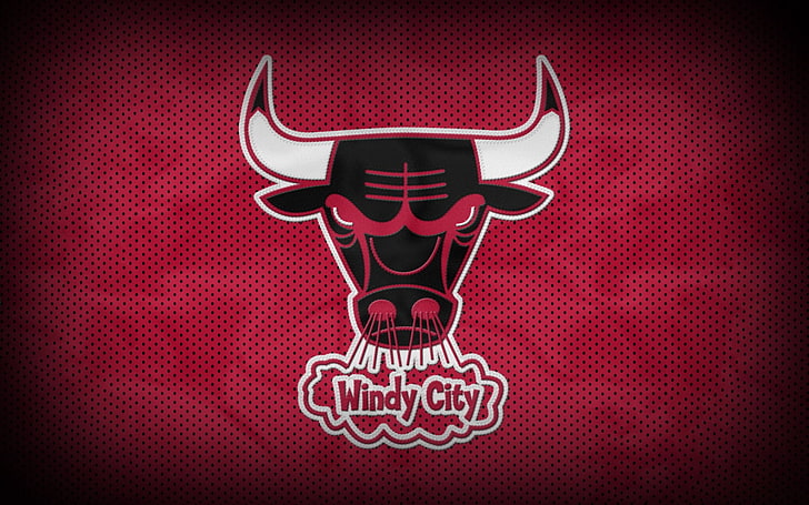 Чикаго Буллз логотип, Чикаго Буллз, бык, баскетбол, клуб, спорт, HD обои