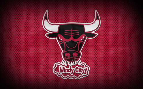 Logo Chicago Bulls, byki chicago, byk, koszykówka, klub, sport, Tapety HD HD wallpaper