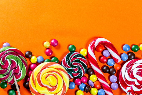  Food, Candy, Lollipop, Sweets, HD wallpaper HD wallpaper