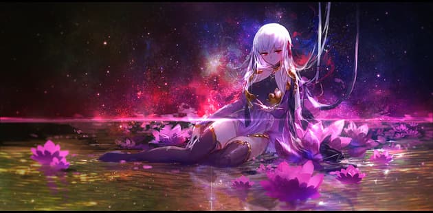 weiße Haare, Anime Girls, Fate / Grand Order, Kama Dev, HD-Hintergrundbild HD wallpaper