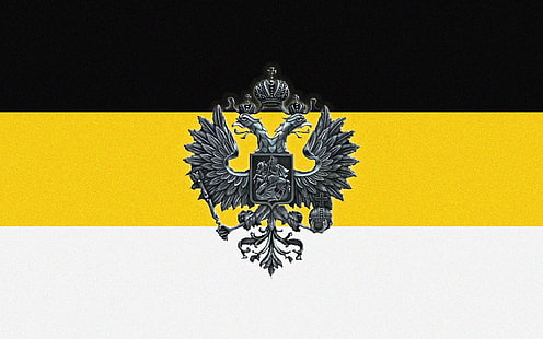 Armoiries du drapeau de la Russie, aigle, drapeau, Russie, Empire, à deux têtes, Fond d'écran HD HD wallpaper