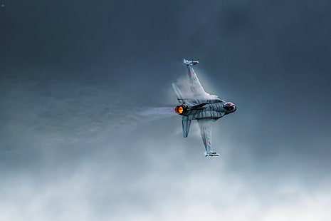 militär, General Dynamics F-16 Fighting Falcon, HD tapet HD wallpaper