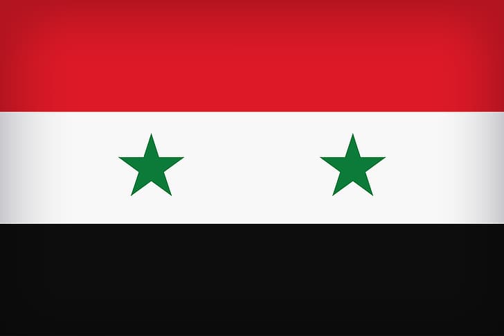 Flag, Syria, Syrian Arab Republic, Syrian, Flag Of Syria, Syrian Flag, Western Asia, HD wallpaper