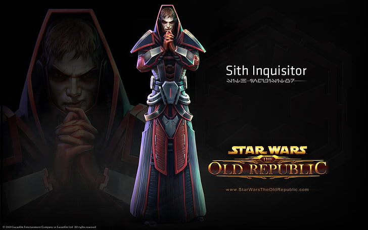 Star Wars der alten Republik, Sith-Inquisitor, Charakter, Kostüm, HD-Hintergrundbild