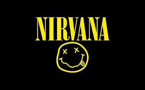 Лого на Nirvana, Група (Музика), Nirvana, HD тапет HD wallpaper