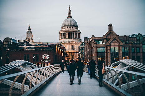 لندن ، إنجلترا ، بريطانيا ، الجسر ، المملكة المتحدة ، cityscape، خلفية HD HD wallpaper